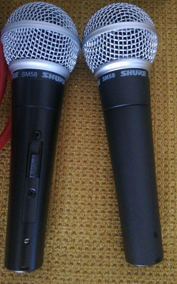 2 xShure SM 58 (S) Mikrofon in Ennigerloh