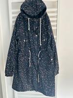 ♥️ Danefae Jacke Mantel blau Herzen skandi XL Kiel - Kronshagen Vorschau