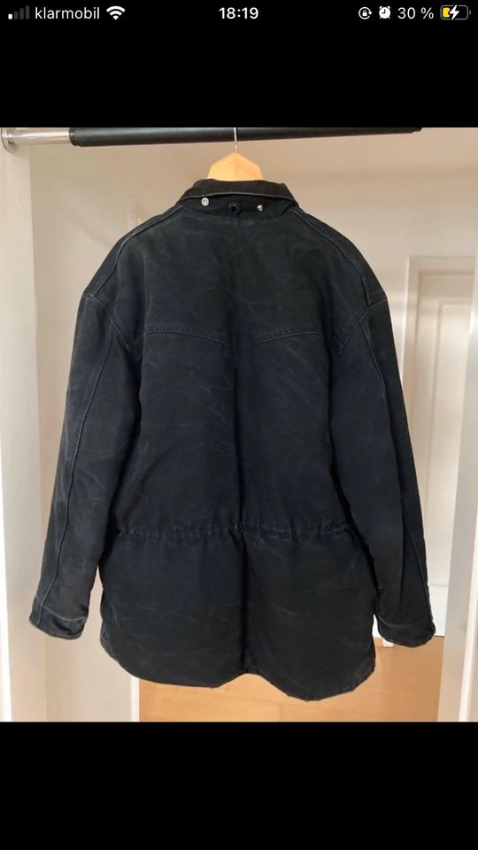 Schwarzer Vintage Parka von Carhartt Größe XL in Berlin