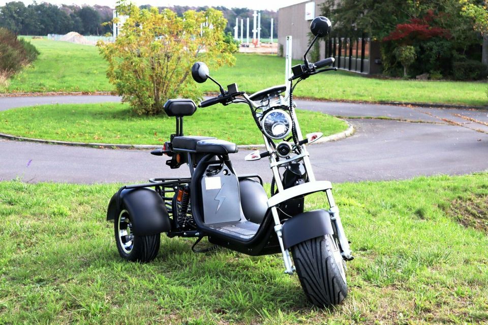 Elektro Chopper Trike E-Scooter E-Roller Straßenzulassung Coco in Maintal