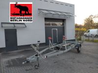 Segelbootstrailer Trailer mieten Anhänger leihen 1,4t NL Brandenburg - Hennigsdorf Vorschau