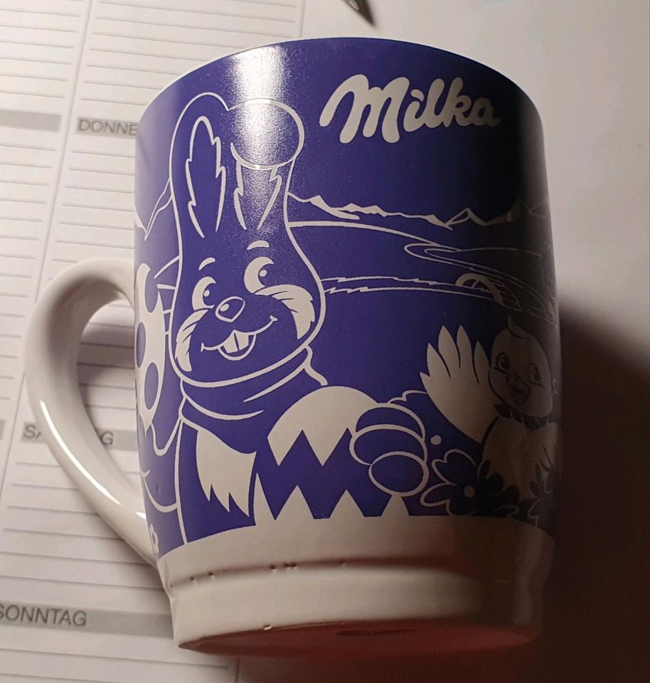 Kaffeetasse/Kaffeebecher Ostern von Milka in Northeim