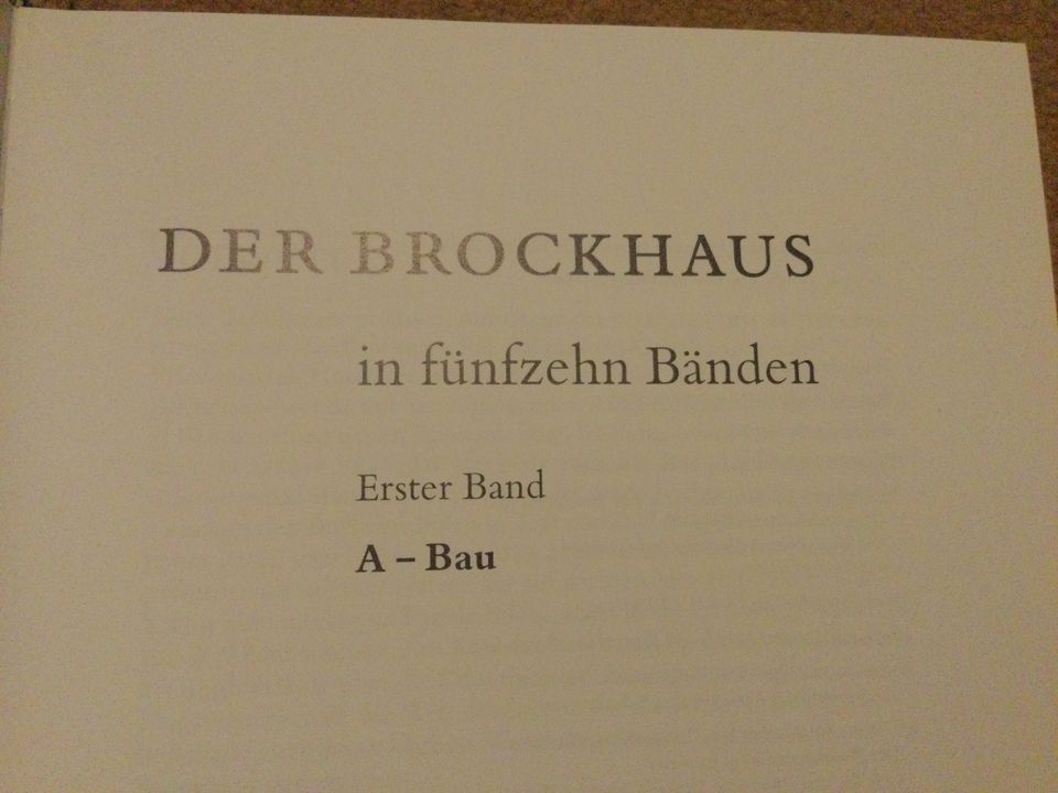 Lexikon Brockhaus 15 Bände Sonderedition „Rizzi“ in Berlin