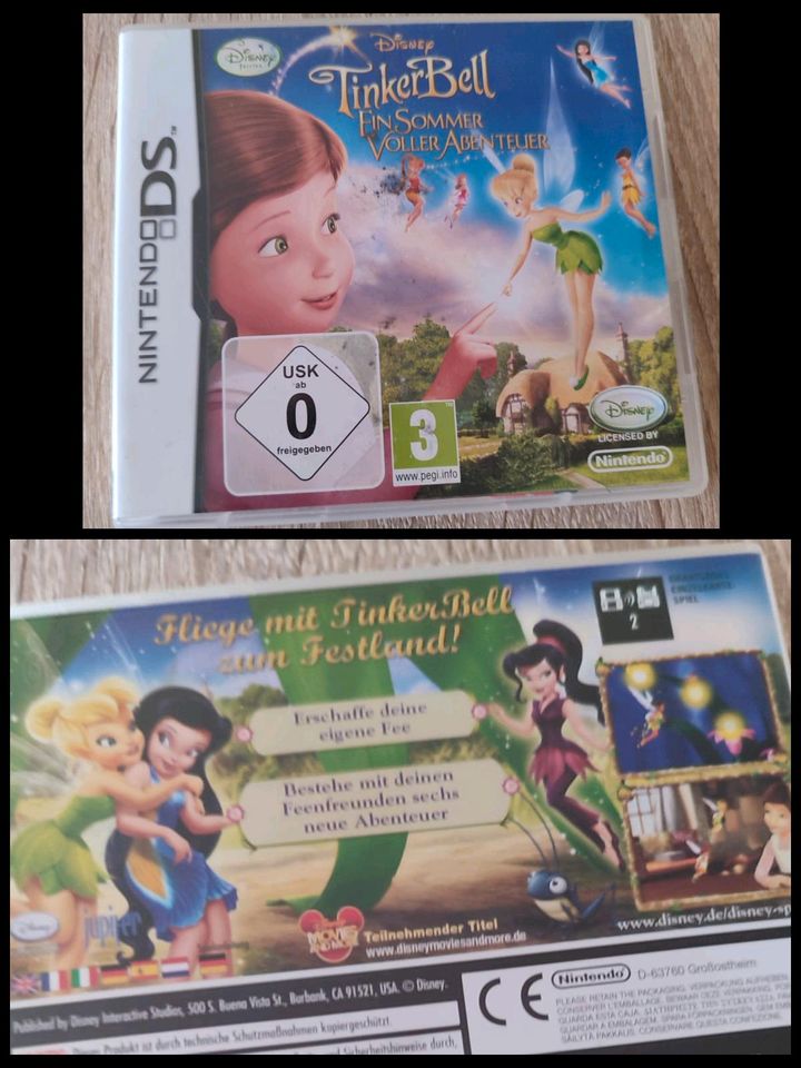 Tinkerbell - ein Sommer voller Abenteuer - Nintendo DS Spiel in Dinslaken