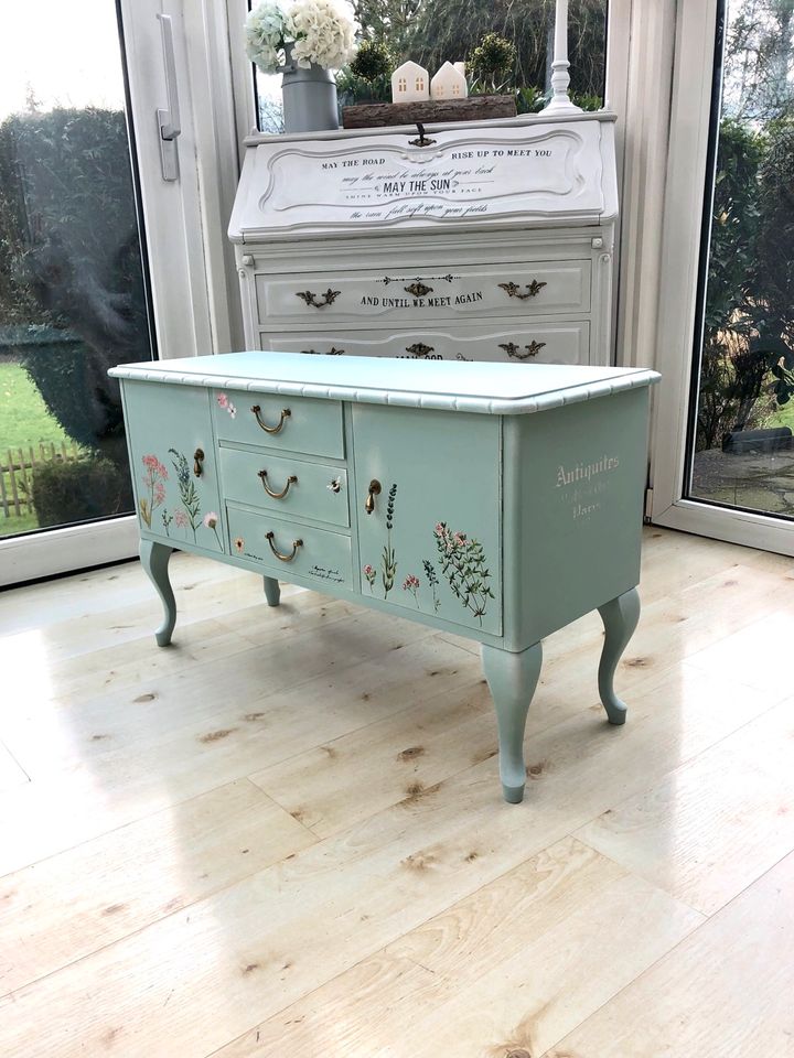 ⚜️ Chippendale Kommode * Unikat * Shabby * Vintage * Sideboard in Gladbeck