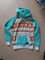 Pullover hipster kaputzenpulli türkies Muster Rheinland-Pfalz - Nieder-Olm Vorschau