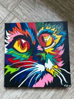 Akrilbild Pop Art - Katze Hessen - Schmitten Vorschau