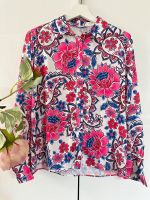 Zara Bluse Oberteil Gr.S bunt floral pink blau farbenfroh☀️ Bayern - Niederwerrn Vorschau