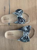 Hunkemöller Sandalen Pantoffel Schuhe 38 Samt Grau Hessen - Dreieich Vorschau