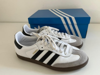 Samba OG Schuh Adidas weiß schwarz granit sehr guter Zustand 39 Hessen - Bensheim Vorschau