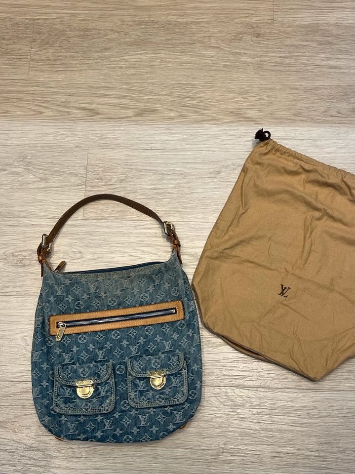 Louis Vuitton Baggy Denim Bag Tasche blau in Düsseldorf