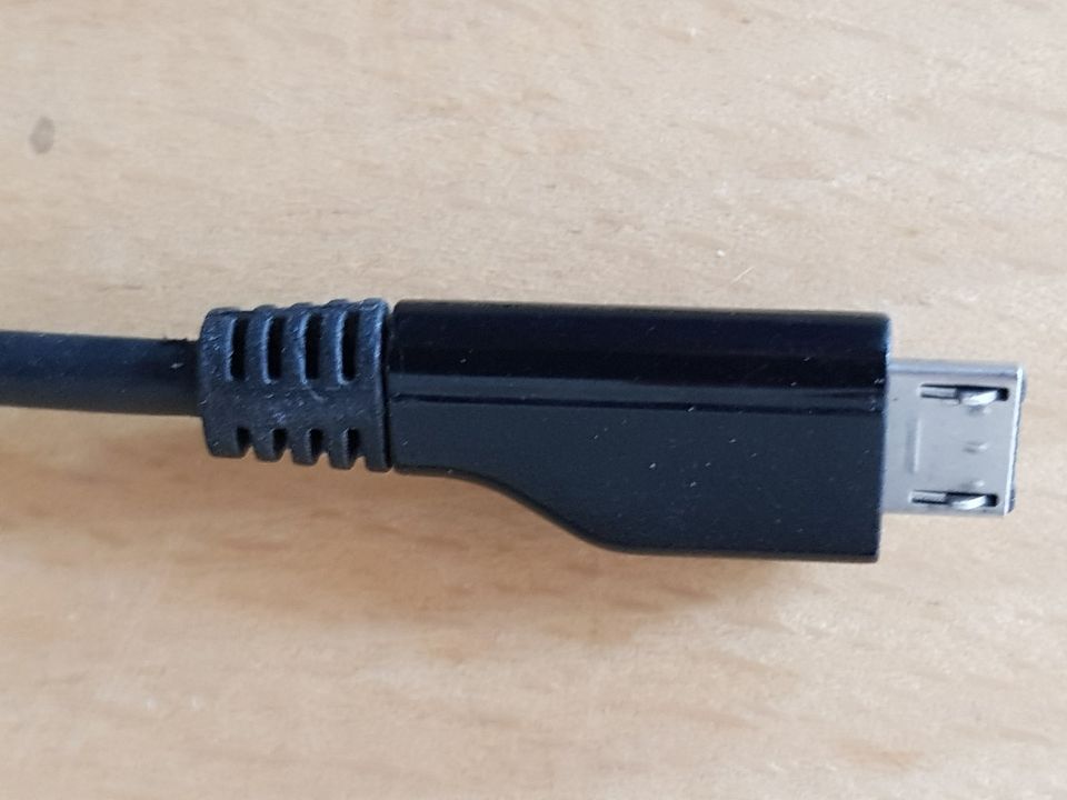 Samsung S9 USB Ladekabel Typ C - Typ A  schwarz auch Versand in Aachen