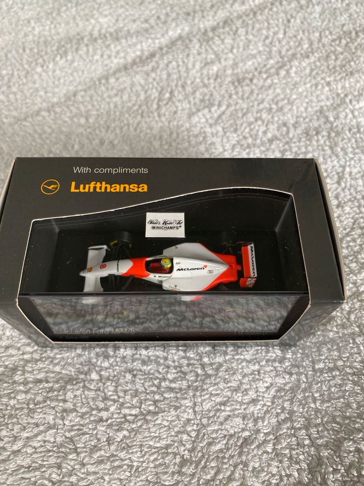 Model McLaren Ford MP4/8 A. Senna Lufthansa Minichamps in Frankfurt am Main