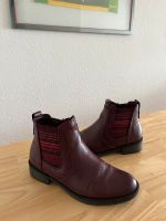 Neu Leder Stiefeletten 37 Bordeaux rot Tamaris Schleswig-Holstein - Glinde Vorschau