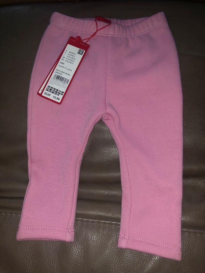 S.Oliver Jersey Leggins 68 rosa NEU Hose in Graben-Neudorf