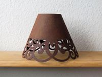 Lampenschirm Metall Rost-Deko Dekoration Vintage Retro Baden-Württemberg - Schönaich Vorschau