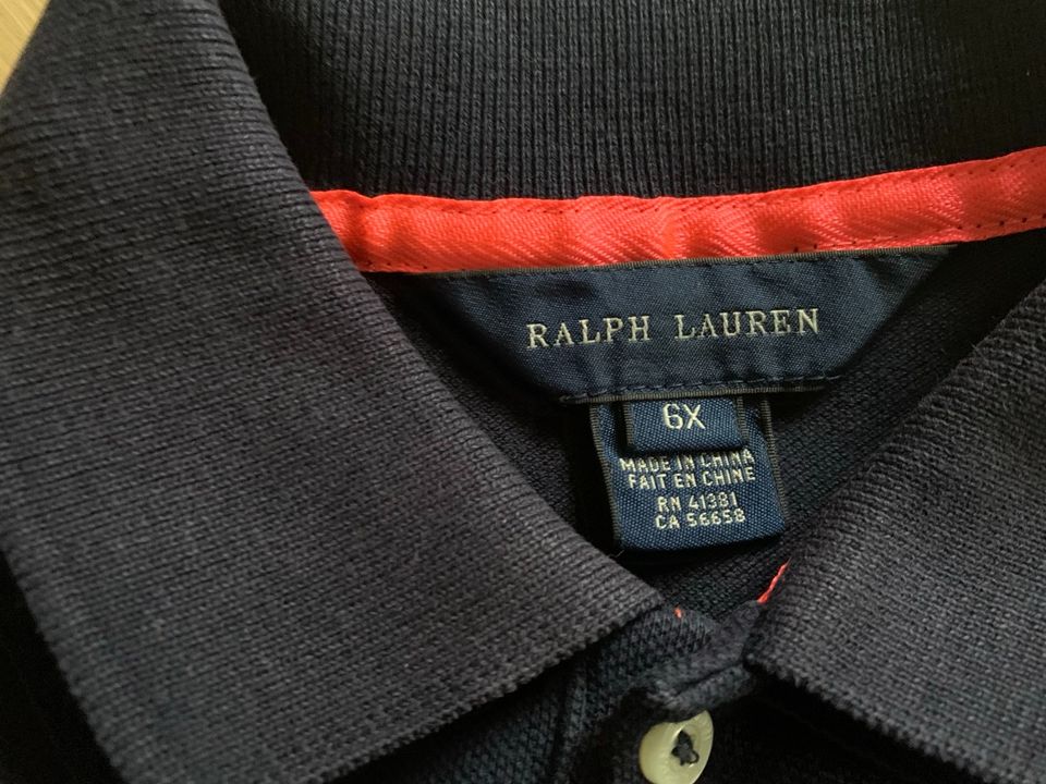 Ralph Lauren Poloshirt Shirt 6x 116 122 in Welfesholz
