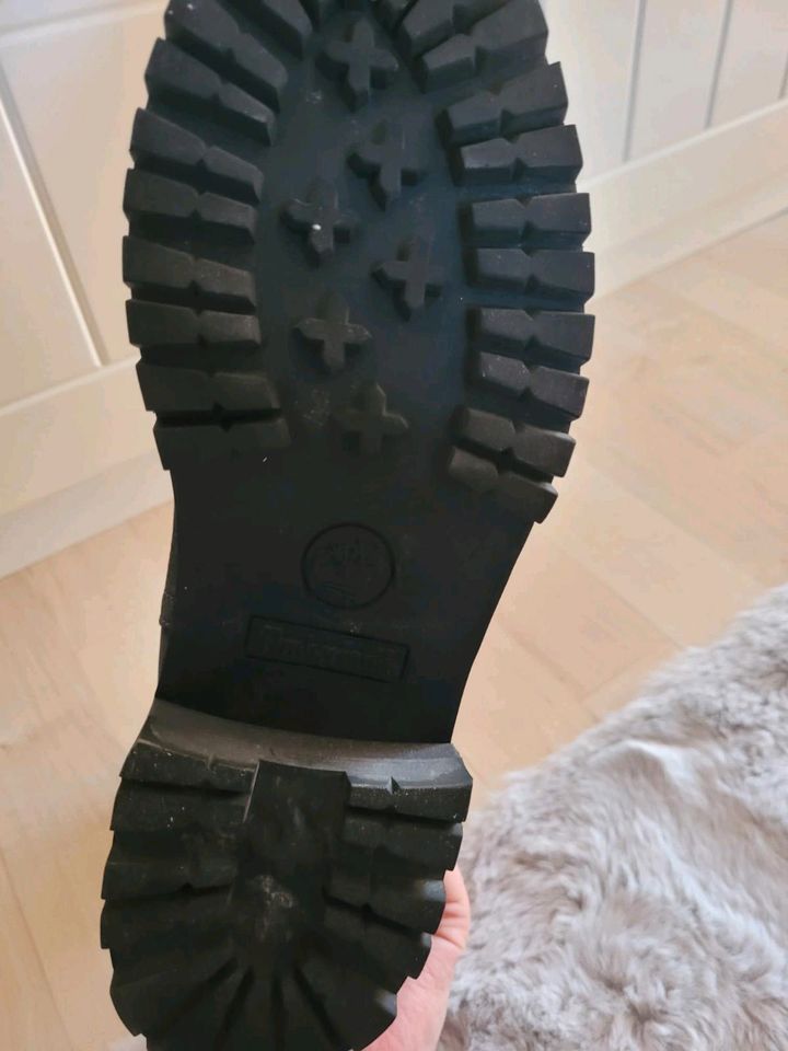 Timberland Chelsea Boots, Größe 41,5, Velours, schwarz in Wachtberg