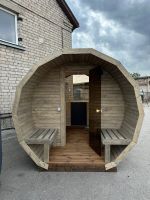 3m runden Sauna/mit Terrasse /Außensauna 0 lieferung/ Gartensauna Mitte - Wedding Vorschau