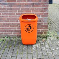 -65% Abfallbehälter 50L Orange DIN30713 Müllbehälter Papierkorb Nordrhein-Westfalen - Xanten Vorschau