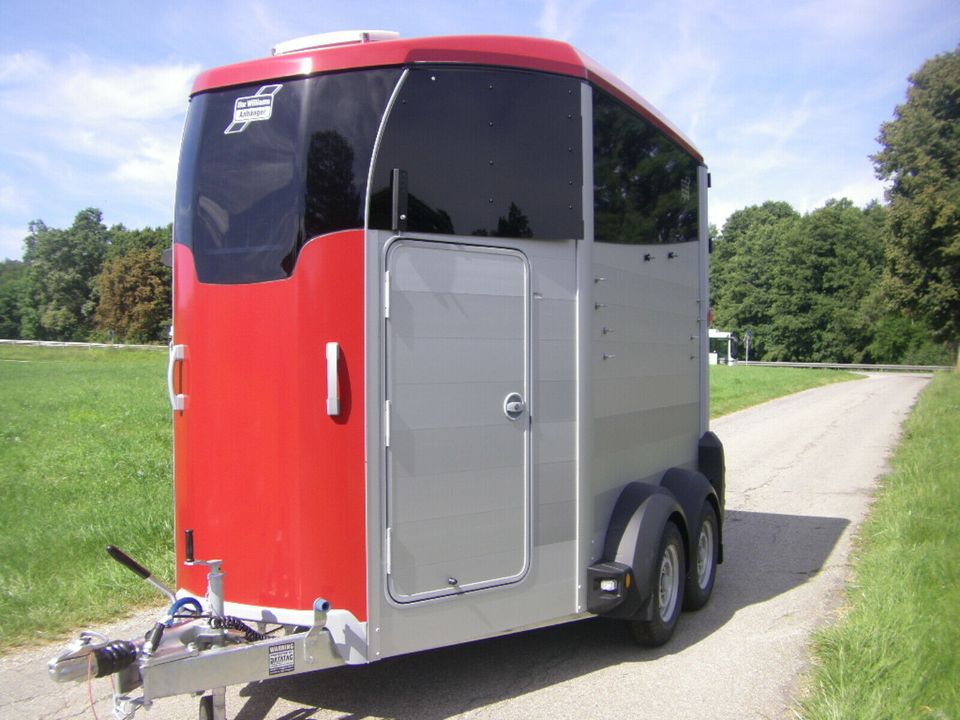 Ifor Williams HBX 506 Frontausstieg 2-Pferdeanhänger Aluminium in Pöttmes