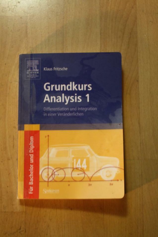 Klaus Fritzsche - Grundkurs Analysis 1 Mathematik Mathe Lehrbuch in Nordhorn