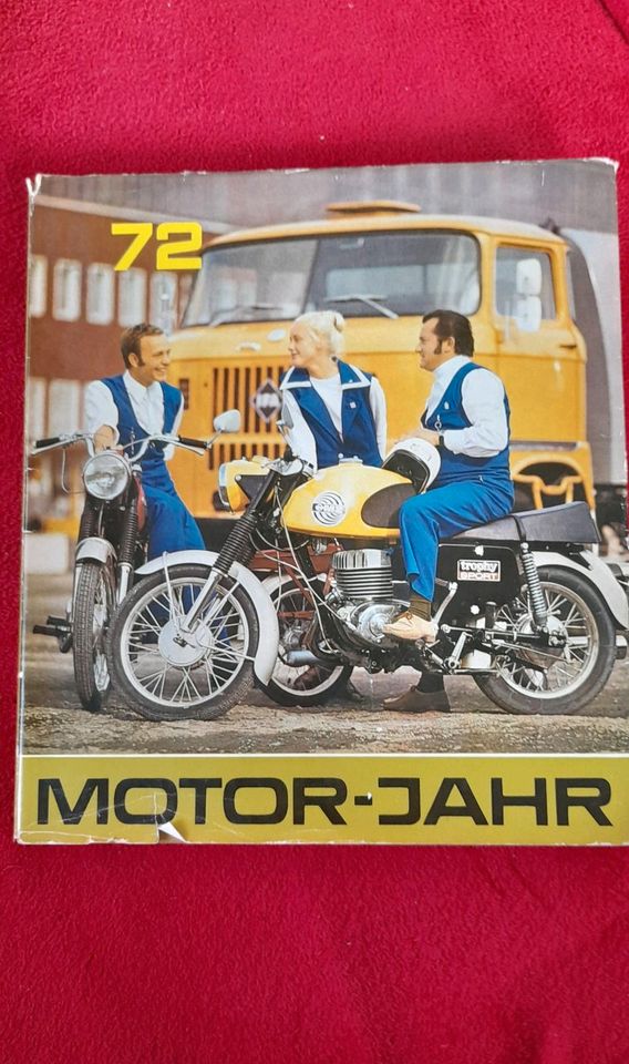 DDR - Motor-Jahr 1972  ( IFA/MZ/SIMSON) in Rabenau