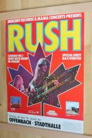 "Rush" Original Tour Plakat Concert Poster Offenbach 1979 Rheinland-Pfalz - Mainz Vorschau