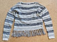 Only Pullover gestreift weiß schwarz S 36 Hessen - Modautal Vorschau