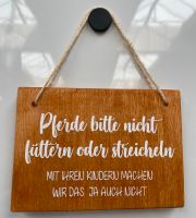 Pferdeschilder/ Dekosprüche in liebevoller Handarbeit Baden-Württemberg - Freiburg im Breisgau Vorschau