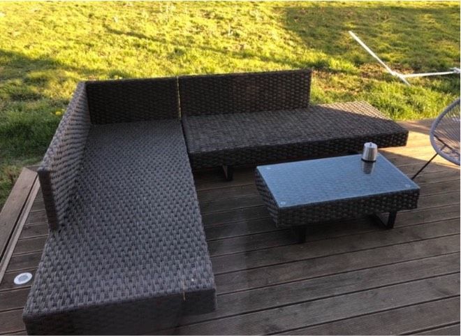 Gartenlounge Lounge Rattan Balkon in Sarstedt