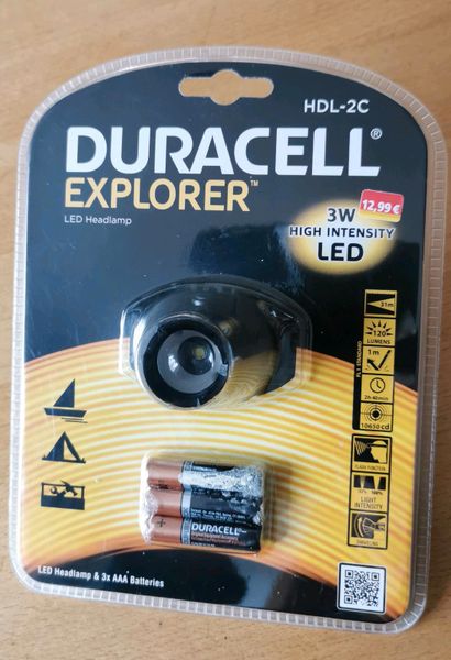 Stirnlampe Duracell Explorer HDL 2C OVP Neu in Bayern - Neusäß | eBay  Kleinanzeigen ist jetzt Kleinanzeigen