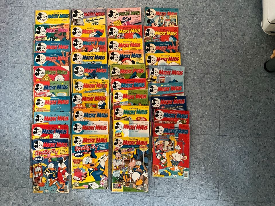 39 Micky-Maus-Comics von 1978-1995 in Rehlingen-Siersburg