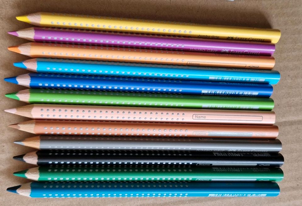 12 Stck. Faber Castell Jumbo Grip Buntstifte NEU in Bremen