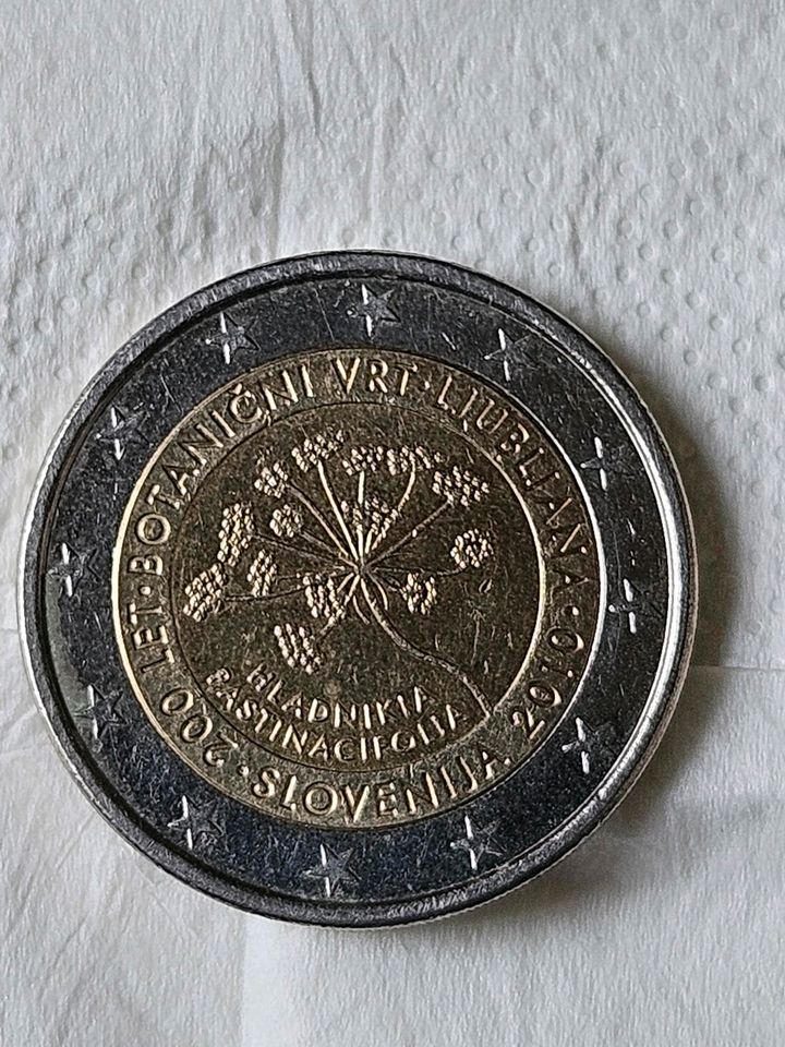2 Euro münze 200j. Botanischer Garten 2010 in Hannover