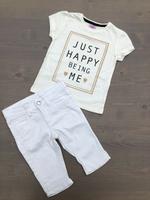 H&M ⭐️ Weiße Capri-Jeans & F&F Shirt Gold neu ⭐️ 98 2-3 Nordrhein-Westfalen - Siegburg Vorschau