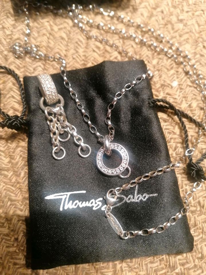 Thomas Sabo Kette mit Carrier 925 Silber in Tangermünde