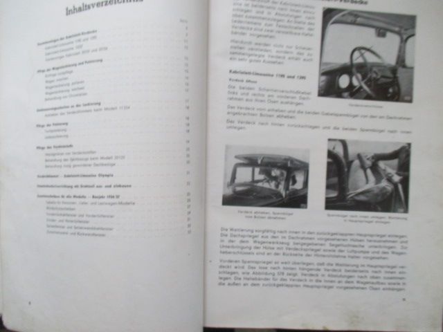 Werkstatt Schulungs Leitfaden Opel 1934-37,P4 Kadett,Oly 6 Blitz in Alsdorf