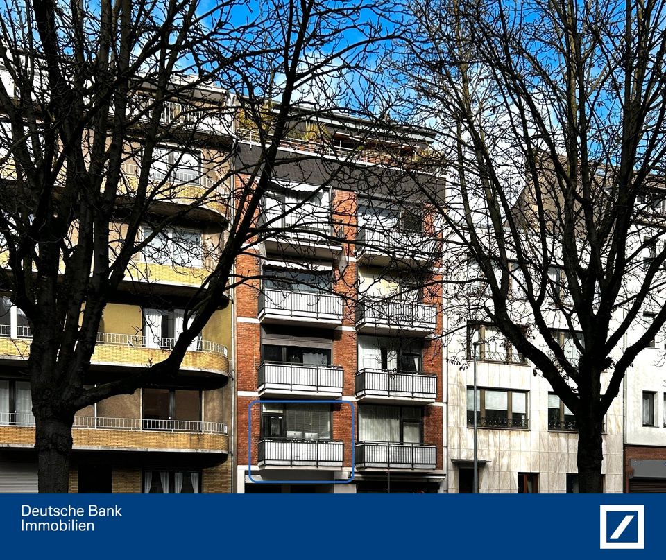 *** 1,5 Zi. Apartment in Pempelfort - 700m von der FH Düsseldorf - Kapitalanlage bei Übergabe frei! in Düsseldorf