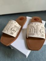 Chloé schönste Woody Pantoletten Slides Sandalen Gr. 41 Creme NEU Stuttgart - Vaihingen Vorschau