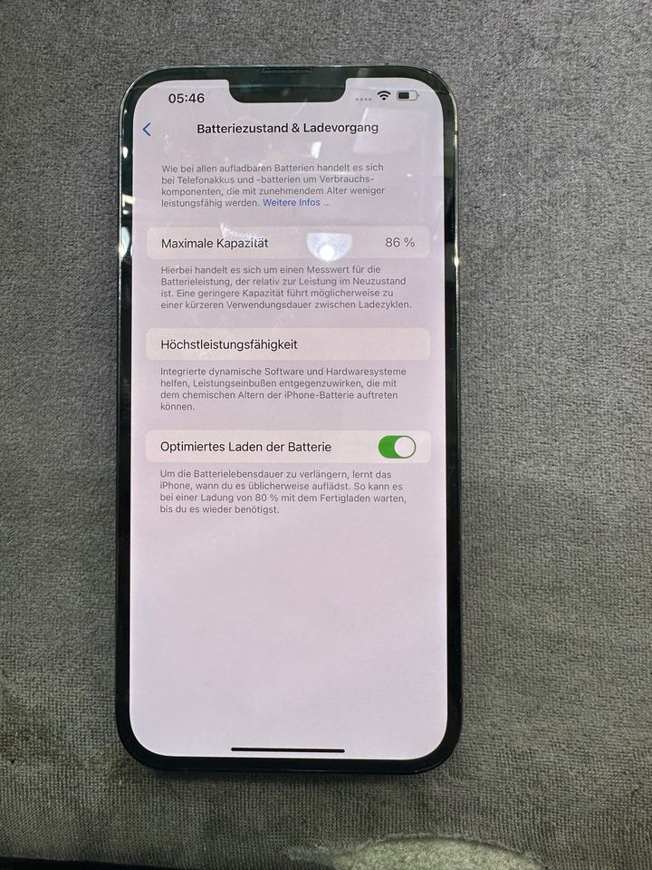 iPhone 13 Pro Max 256gb Graphite Wie Neu in Solingen