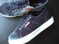 SUPERGA Samt-Sneaker Turschuhe graublau Gr 40 Plateau Nordrhein-Westfalen - Gelsenkirchen Vorschau
