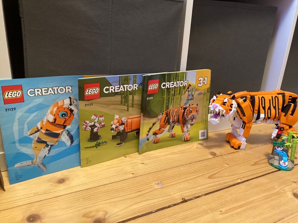 Verschiedene LEGO Modelle in Rieste