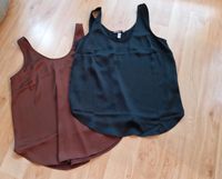 H&M Tops Shirts Set schwarz braun Satin Seide M 38 NEU Berlin - Köpenick Vorschau