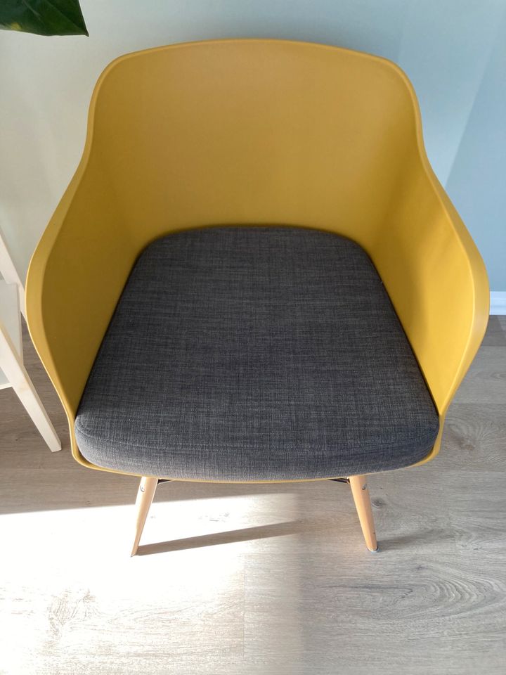 Stuhl, Sessel in gelb, neuwertig in Dortmund