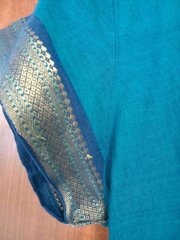 Bollywood Original aus Indien L 40 Fasching Kostüm Sari Kurta in Breitengüßbach