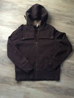 QS by S.Oliver Sweat Jacke mit Kapuze braun Gr.XL mit Fell Hessen - Hünfeld Vorschau