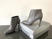 Stiefel Stiefelette bootie AKIRA Leder grau 39 heel Hessen - Darmstadt Vorschau