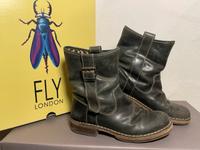 FLY London Boots Stiefeletten dunkelgrün Hessen - Eichenzell Vorschau