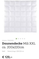 Dauenendecke XXL ca. 200x220 Neu Bayern - Hirschaid Vorschau